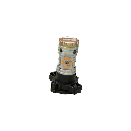 Race Sport Py24W No-Rapid Turn Signal Led Bulbs (Amber) (Pair) Pr RSPY24WRFA